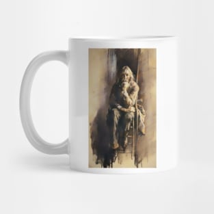 Old Man In Contemplation Mug